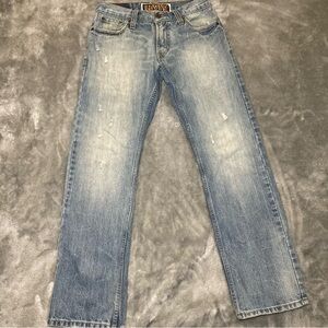 Vintage Levi’s 514 Slim Straight Men’s Jeans 29x30 Act 28x29 Checkered Pockets